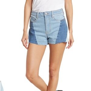 NWT Vigoss chevron patchwork shorts